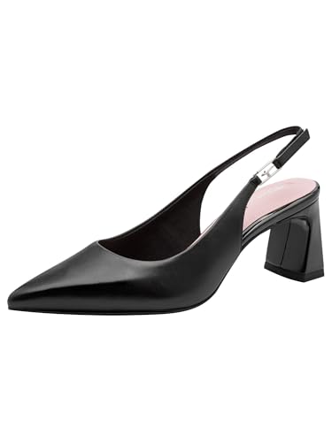 Escarpin à bride arrière en cuir pour pieds sensibles sans douleur