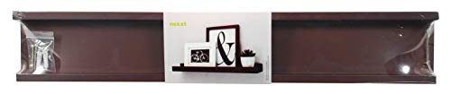 Kiera Grace Kieragrace Modern Floating-Shelves, 23-Inch by 4-Inch, Espresso - Thumbnail 6
