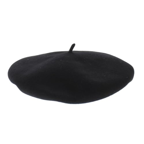 Béret Alpin Tarte Bleu Marine 100% Laine DCA France : Protégez-vous du Froid en Montagne
