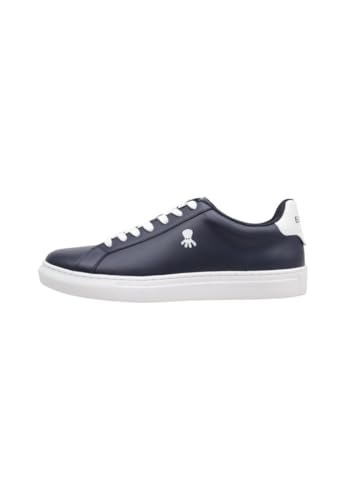 Zapatilla El Pulpo Lourido bleu marine idéale pour le quotidien urbain