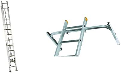 Louisville Ladder 24-Feet Extension Ladder and Stabilizer Bundle image 5