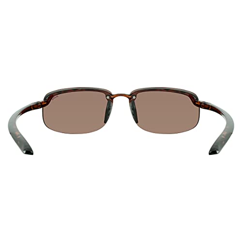 Maxx 5 Rimless HD Sunglasses with a Tortoise Brown TR90 Frame3