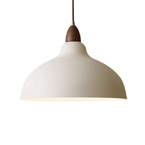 Chandelier LED suspendu en bois luminaire minimaliste pour table de salle à manger