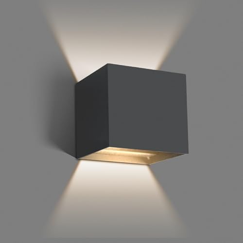 Lumière Extérieur Étanche IP65 auralab Éclairage Mural LED Puissant