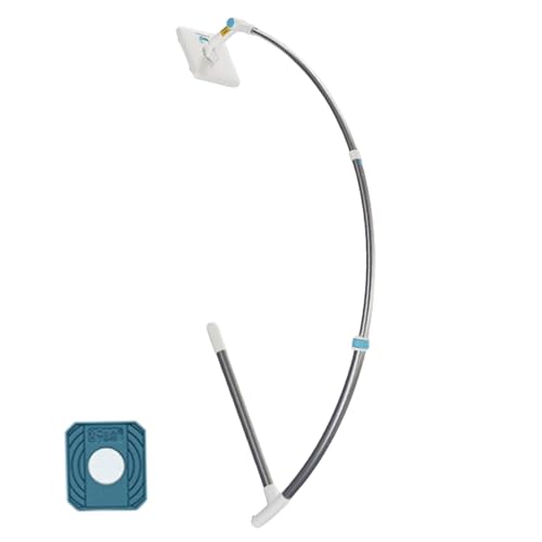 Herramienta de lavado de vidrio extensible y giratoria para ventanas exteriores 3