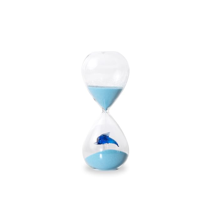 Wd Lifestyle - Reloj de arena de 15 minutos (delfín)
