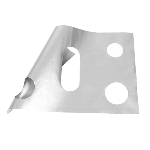 ノーブランド品 ガスコンロマット クックトップカバー ガスストーブ用防火カバー ガスストーブ保護パッド ストーブカバー クックトッププロテクター ストーブの盾 テフロン Silver 再利用可能