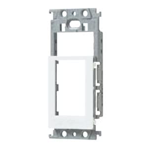 パナソニック(Panasonic) コスモシリーズワイド21 絶縁取付枠 スイッチ+コンセント×2用 化粧カバー付 ホワイト WTF37121W