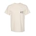 Southern Fried Cotton Old School Camo USA American Flag Pocket T Shirt S