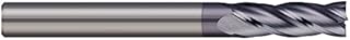 Micro 100 SEM-046-04X Square End Mill, 3/64
