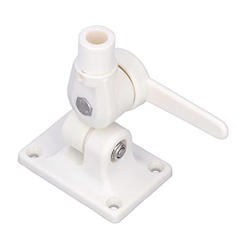 Soporte de Antena Marina Material ABS Resistente con Base de Trinquete de Doble Eje 4