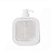 Botella Dispensadora de Jabón, Botella deJabón Líquido de Gel de Ducha, Bomba Dispensadora de Líquido Presione la Botella de Jabón Dispensadores de Loción de 500 ml (Color: Blanco)
