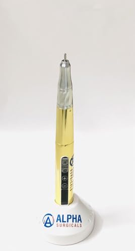 Image of Alpha 4-in-1 Hybrid Coreless Cordless Micromotor | Surgical Motor for FUE Hair Transplant, Vitiligo Surgery & Dermabrasion | Compatible with FUE Punch, Diamond Burr, Vitiligo Power Punch