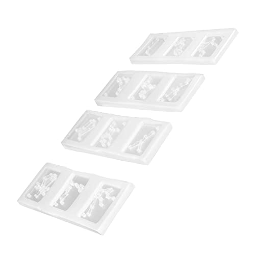 Formas de silicona para colgantes 4 piezas reutilizables miniatura 7