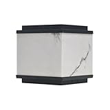 LARGE APPLICATION: Ces lampes à pilier rétro vintage sont idéales comme éclairage de sécurité for éclairer les jardins, les allées, les patios, les garages, les cours, les porches et les allées ou l'entrée des propriétés.