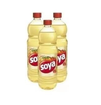 Soya Óleo de Soja, 900 ml, Pack com 3 Unidades