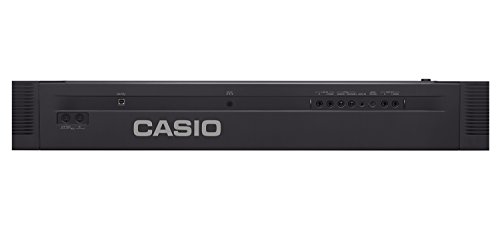 Image of Casio Privia PX-360 Digital Piano - Black Bundle with Furniture Bench, Stand, Dust Cover, Sustain Pedal, Instructional Book, DVD, Online Piano Lessons, and Polishing Cloth