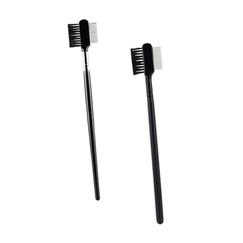 Mikinona 2pcs Multi-function Eyebrow Brush Comb Set Brow Brush for Girls Makeup Tool
