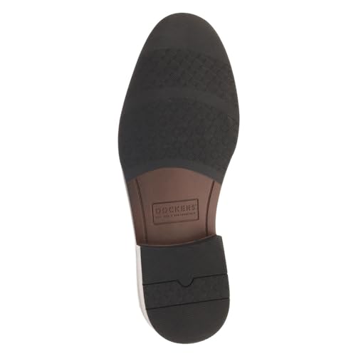 DOCKERS Mens Eton Dress Loafer Slip On Shoe, Chestnut, 9.5 Medium - image 4