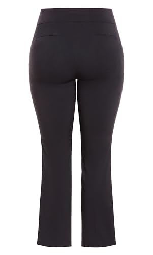 Women's Super Stretch Zip Pant Black3