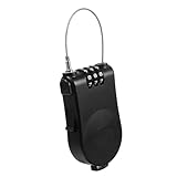 Sécurité pour toutes vos activités : ce câble antivol pour bagages sécurise vélos, casques, skis, trottinettes et bien plus , ce qui en fait le câble antivol idéal pour les voyages d'extérieur, les aventuriers et les personnes se déplaçant quotidiennement
