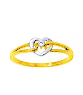 Solitaire Diamant 47 - Bague élégante pour le quotidien