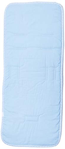 Capa De Carrinho Em Tecido Com Estampa De Estrelinha Azul, Minha Casa Baby, Azul/Branco