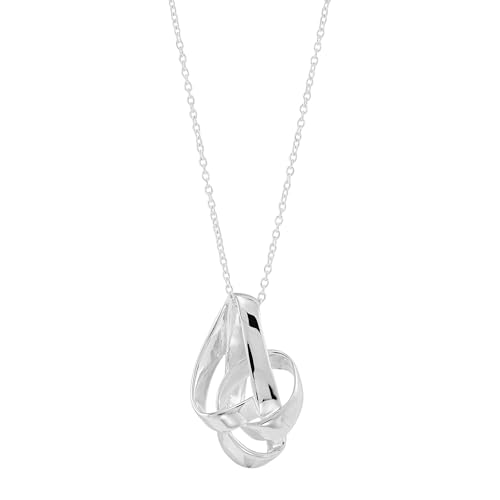 Silpada 'Tied Up' Pendant Necklace in Sterling Silver, 16