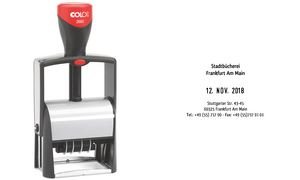 COLOP 106691 Datumstempel Classic 2660, 6-zeilig, konfigurierbar