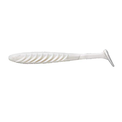 Yum Lures YUM YPL427 4.5" Pulso, Blanco