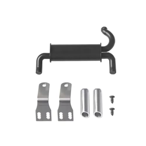 RC Car Accessories for TRX4 for Axial for SCX10 90046 RC 4WD D90 1/10 1:10 ROC Metal EXhause Exhaust Pipe RC Car Decoration Parts Parts Upgrade
