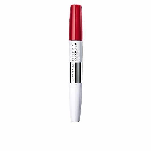 MAYBELLINE Superstay 24H, Pintalabios Mate de Larga Duración, Tono 573 Eternal Cherry, 1 Unidad (Paquete de 1)
