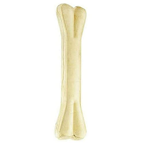 Dog Chew Bones 10 Inches 3 Bones. Rawhide Pressed Bone Calcium Treat for Large/Adult Dogs.