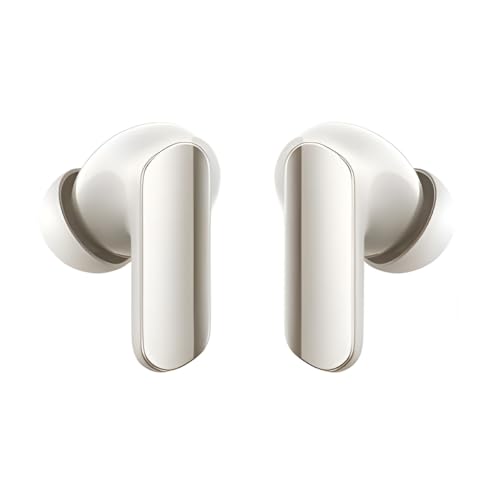 Image of Haroon Buds 7 Pro TWS Wireless Earbuds Bluetooth | Noise Cancellation 48 Hours Playtime with Charging Case in Glory Beige