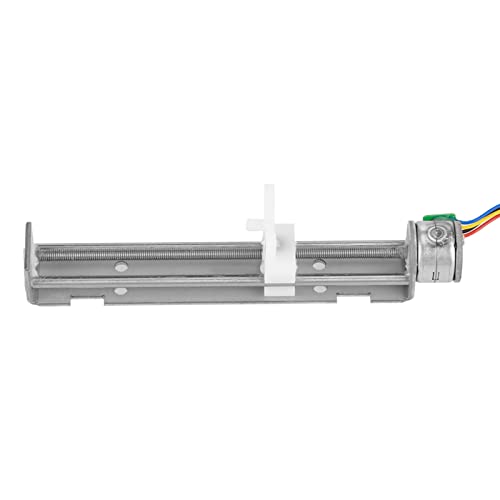 Akozon DC 12V Antrieb Schrittmotorschraube mit Linear Nut Slider