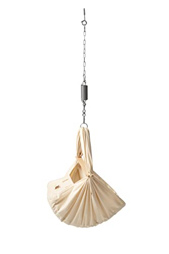 BabyBubu Federwiege | Inkl. Matratze 30x80 cm, gefüllt mit 100%...