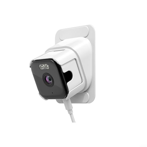 Cámara interior WiFi, cámara de vigilancia para ventana 1080p con visión nocturna en color, audio bidireccional y almacenamiento en la nube, cámara de vigilancia compacta para el hogar mediante