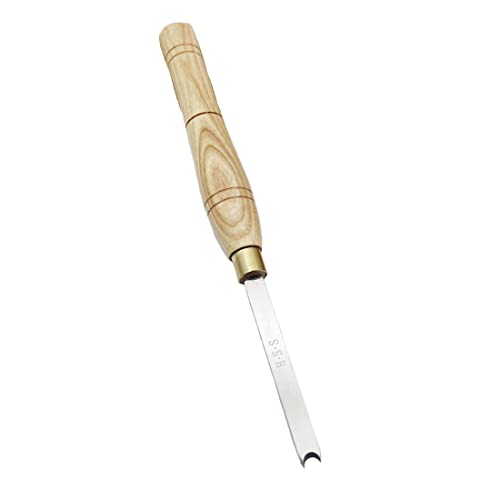 Herramienta para Torneado en Madera de Acero Rápido 10mm miniatura 1