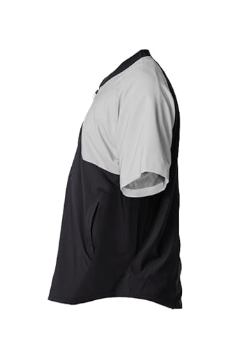 Alleson Athletic Jaqueta juvenil de manga curta para meninos (Estilo 3jss21y)