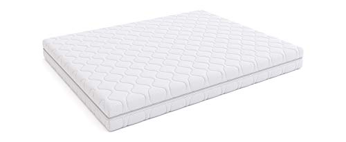 Amazon Basics Hochelastische Wendematratze, Mittel Fest (H3) and fest (H4), 160 x 200 x 20 cm, Weiß – Bild 7