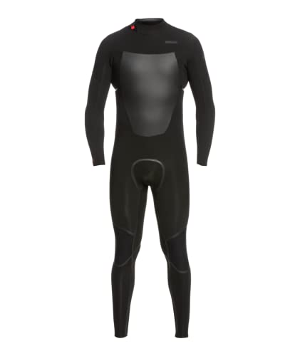 Quiksilver Mens 3/2 M-Sessions Back Zip Wetsuit - Black | Medium Short