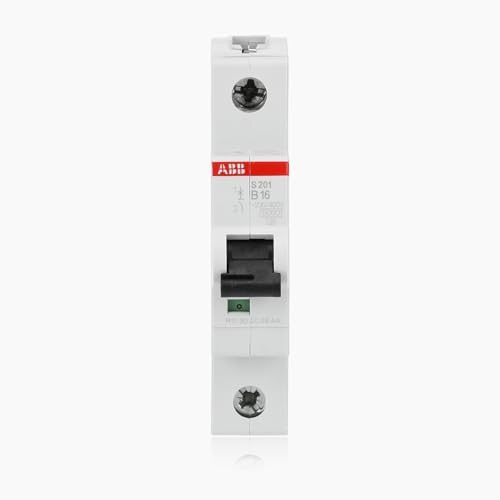 Caratteristica di rilascio: B ABB Interruttore automatico S201-B16, 1 polo