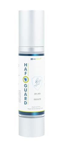 Image of Hand & Foot Repair Cream - 20% Urea + Pentavitin for Supercharged Hydration - Paraben-Free Formula for Soothing- Dry, Itchy Skin - Repair and Revitalizing Cream for Hands and Feet.