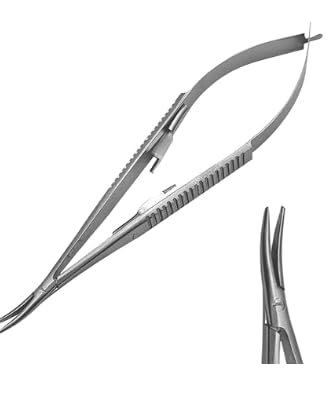 HEALTH HUT CASTROVIEJO NEEDLE HOLDER 7' WITH LOCK D.D. JAWS