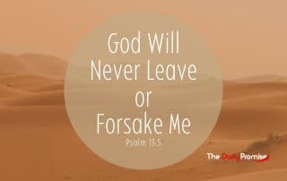 God Will Never Leave or Forsake Me Podcast Por  arte de portada