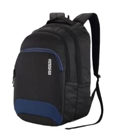 American Tourister Astro 03 Laptop Backpack Black / Navy for 13 Inch/...