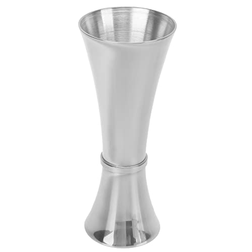 Stainless Steel Cocktail Double Jigger, Jigger for Bartending, Japanese Professional Cocktail Jigger Alcohol Measuring Tool (Mirror Light)