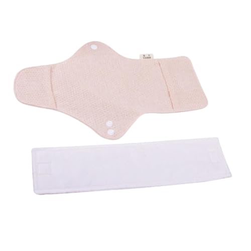 MAGICLULU 2piezas Compresas Tocologicas Toallas Sanitarias De Algodón Reutilizables y Lavables Para Menstruación y Puerperio