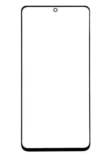 Original Galaxy S20+ 5G Screen Glass Replacement, Front Outer Lens Glass Screen Replacement Repair Kit for Samsung Galaxy S20+ G9860 Series (S20+ 6.7'- Black)