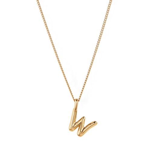 JENNY BIRD Letter W Monogram Initial Pendant...